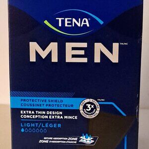 TENA Mens Protective Shield Extra Thin Design (Light) 25-Pcs.